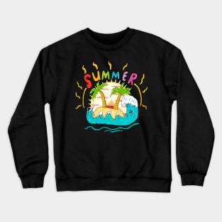 sweet summer time Crewneck Sweatshirt